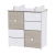  Lorelli Cupboard pelenkázó komód - White & Amber -új