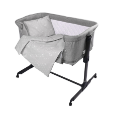 Lorelli EVA 5 részes ágynemű garnitúra - Little Bear Grey babaágynemű, babapléd