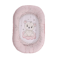 Lorelli Lorelli 2 az 1-ben babafészek - Bear Pink babaágynemű, babapléd