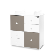 Lorelli Lorelli Cupboard pelenkázó komód - White & String ÚJ pelenkázó