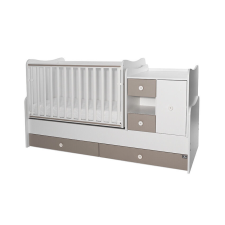 Lorelli Mini Max kombi ágy 190x72 - White String New kiságy, babaágy