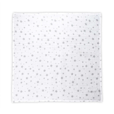 Lorelli Muszlin Babatakaró - Csillagos - 80x80 cm babaágynemű, babapléd