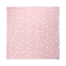 Lorelli Muszlin takaró 80x80 cm - Rose With Stars babaágynemű, babapléd