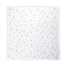 Lorelli Muszlin takaró 80x80 cm - White With Rose St babaágynemű, babapléd