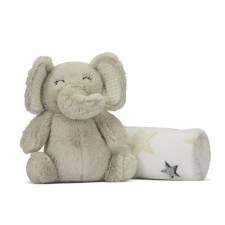 Lorelli Nappy takaró 75x90 cm - Beige Elephant babaágynemű, babapléd