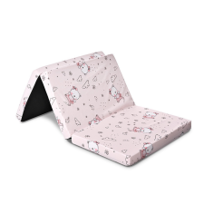 Lorelli összehajtható matrac 60x120x5 - Pink Ballerina Bear babamatrac