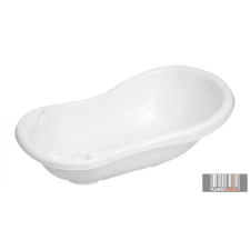 Lorelli piskóta kád 84cm - Fehér babafürdőkád