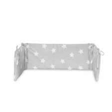 Lorelli Rácsvédő - Stars Grey babaágynemű, babapléd