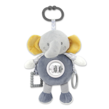 Lorelli Toys plüss csörgőjáték - Szürke Elefánt készségfejlesztő