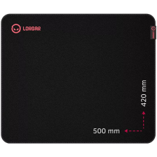 LORGAR Main 315 Egérpad Black/Red egérpad