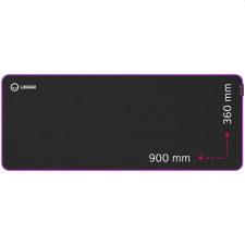 LORGAR Main 319 900x360x3mm fekete/lila egérpad egérpad