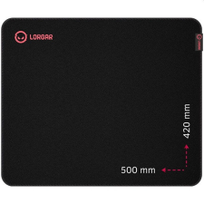 LORGAR Main 325 500x420x3mm fekete/piros egérpad egérpad