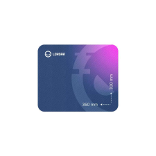 LORGAR Mousepad Main 133  360mmx300mmx3mm/High-speed/Purple retail (LRG-GMP133) asztali számítógép kellék