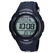 Lorus R2305EX9 Men's Digital-Watch 10 ATM 45 mm, férfi karóra