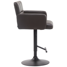  Los Angeles bárszék állítható magasságú fekete-barna 318165 bútor