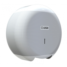 Losdi ECO LUX Line mini toalettpapír adagoló ABS fehér adagoló