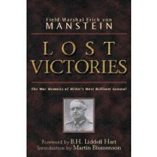  Lost Victories – Erich Manstein idegen nyelvű könyv