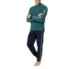 Lotto Hosszú férfi pizsama Lotto LP2120 XL INTL Green | Kék