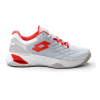 Lotto Mirage 100 Clay - white/red női teniszcipő