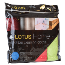 Lotus MIKROSZÁLAS KENDŐ 4 DB 35X35CM LOTUS autóápoló eszköz