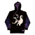 LOUNGEFLY Nightmare Before Christmas by Loungefly kapucnis pulóver Zero Hearts L-es méretű