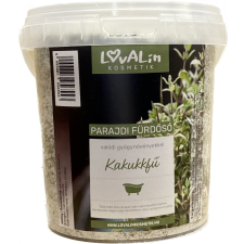 LovALin Lovalin parajdi fürdősó valódi gyógynövénnyel kakukkfűvel 1000 g tusfürdők