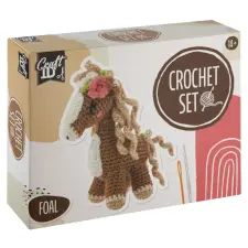  Lovas Craft kreatív horgoló szett oktatójáték