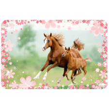 Lovas Mare and Foal tányéralátét 43x28 cm konyhai eszköz