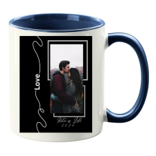  Love a te fotóddal Bögre (másik oldalra fotó és felirat kérhető) bögrék, csészék