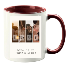  Love a te fotóidból Bögre (másik oldalra fotó és felirat kérhető) bögrék, csészék