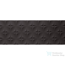 LOVE Ceramic Genesis Stellar Black matt 45x120 fali csempe 106011 csempe