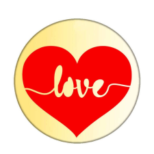 Love kitűző kitűző