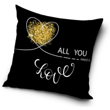 Love , Szerelem párnahuzat 40*40 cm lakástextília