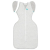 LOVE TO DREAM Swaddle UP 50/50, hálózsák, L méret, szürke, 8,5-11 kg