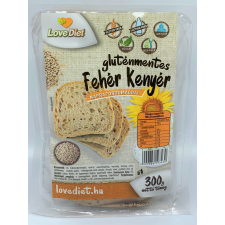 LOVEDIET Lovediet gluténmentes fehér kenyér napraforgómaggal 300 g pékárú