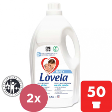 Lovela 2x LOVELA Baby tekutý prací prípravok na bielu bielizeň 4,5 l / 50 pracích dávok tisztító- és takarítószer, higiénia