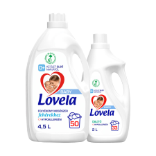 Lovela Baby folyékony mosószer + öblítő csomag - M tisztító- és takarítószer, higiénia