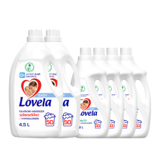 Lovela Baby folyékony mosószer + öblítő csomag - XL tisztító- és takarítószer, higiénia