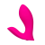 Lovense Flexer Panty - akkus 2in1 vibrátor (pink)