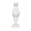 Lovetoy 4.5" Glass Romance Anal Plug Clear