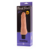 Lovetoy 7.5" Real Feel Cyberskin Vibrator - vízálló, élethű vibrátor - 19 cm (testszínű)