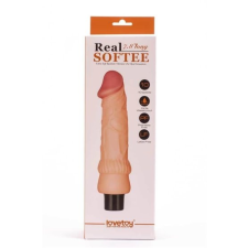 Lovetoy 7.8" Real Softee Vibrating Dildo  2 műpénisz, dildó