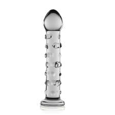 Lovetoy 7" Glass Romance Clear 1 műpénisz, dildó