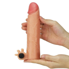 Lovetoy Add 2" Vibrating Silicone Extender péniszgyűrű