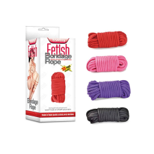 Lovetoy Fetish Bondage piros kötöző, kötél bilincs, kötöző