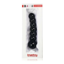 Lovetoy Glass Romance Black 3 Dildó műpénisz, dildó