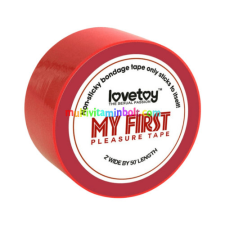 Lovetoy - My First kötöző (piros) bilincs, kötöző