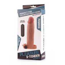 Lovetoy Pleasure X-Tender Vibrating Penis Sleeve 6 egyéb erotikus kiegészítők férfiaknak