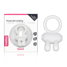 Lovetoy Power Clit Cockring White péniszgyűrű