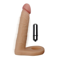 Lovetoy The Ultra Soft Double dildó, vibrációval (6,5") vibrátorok